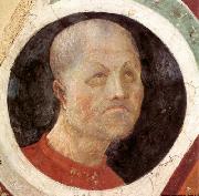 UCCELLO, Paolo Roundel with Head oil painting on canvas